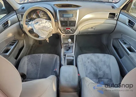 2010 Subaru Forester 2.5X from USA, damaged, VIN JF2SH6AC3AH709409